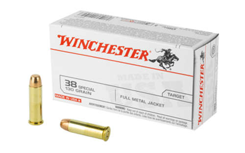 Ammunition Winchester Ammunition USA 38Special WIN USA 38SPL 130GR FMJ 50/500